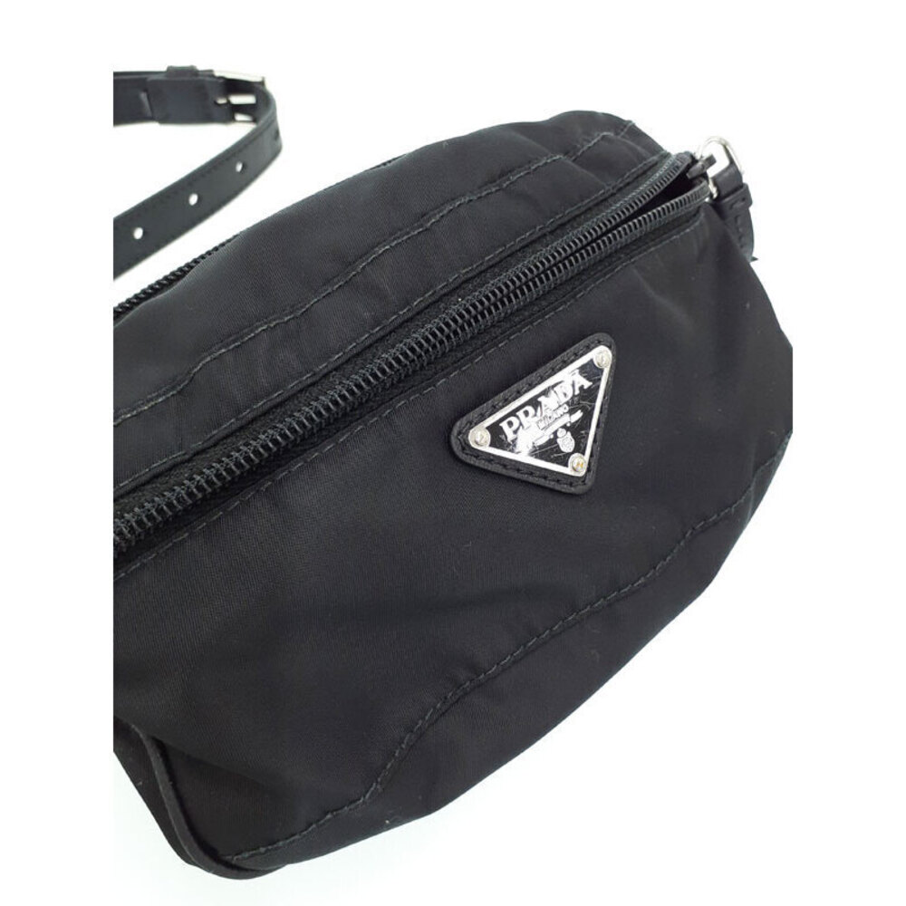 Prada belt bag black waist Body Bum Crossbody Bag Black - Picture 4 of 9